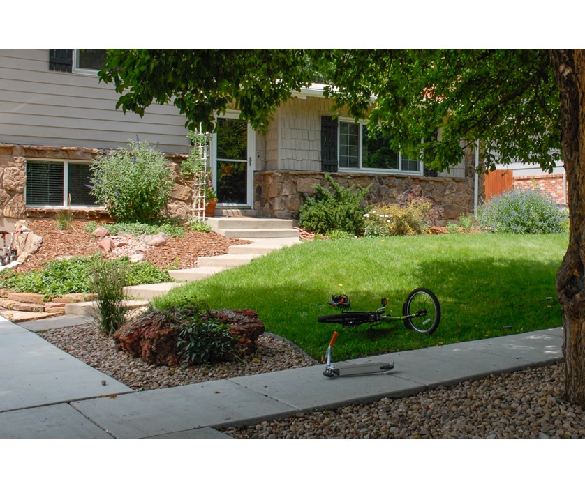 Colorado Springs Utilities Xeriscaping Grass Cut Down